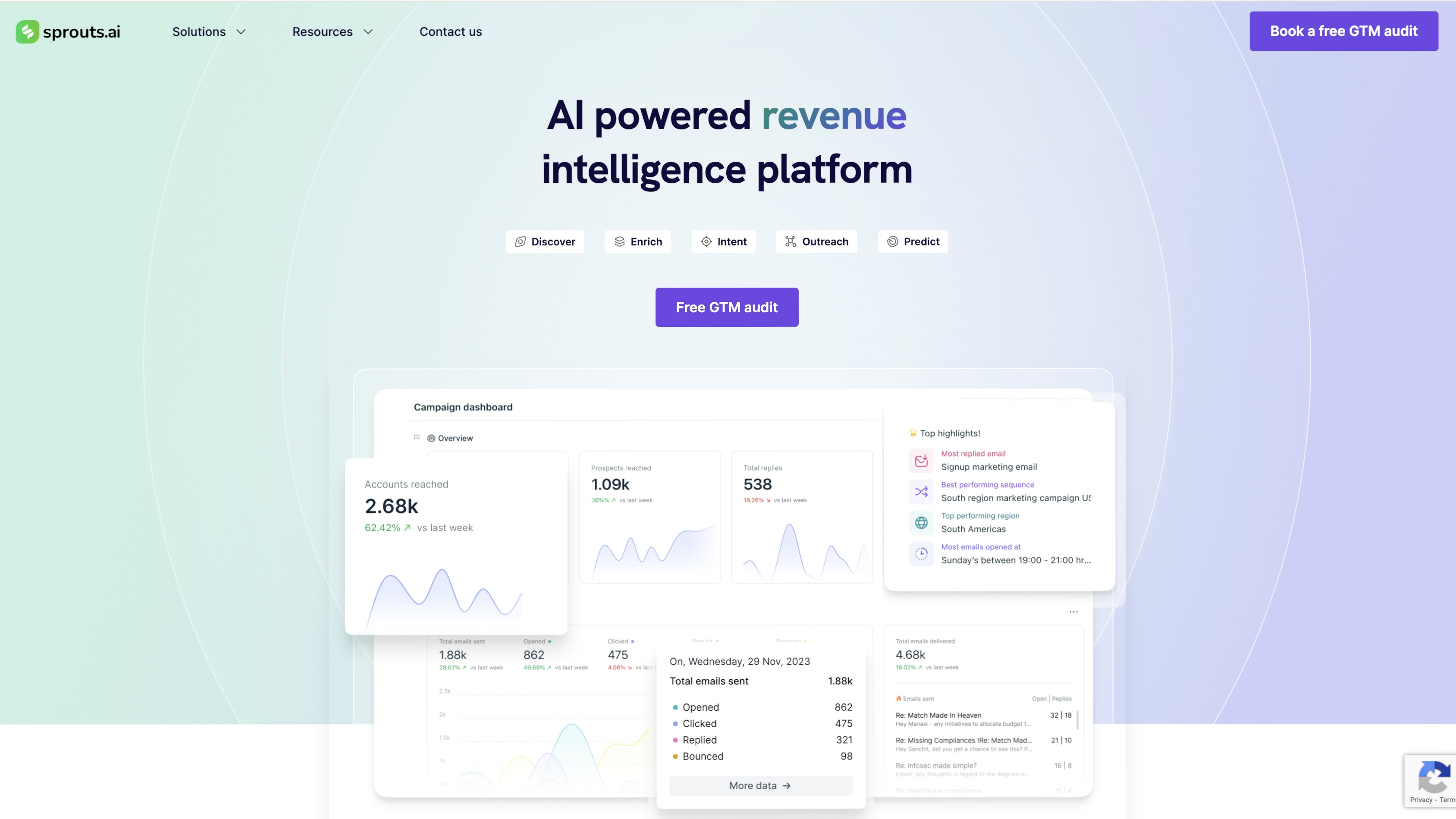 Sprouts.ai financial assistant chatbot